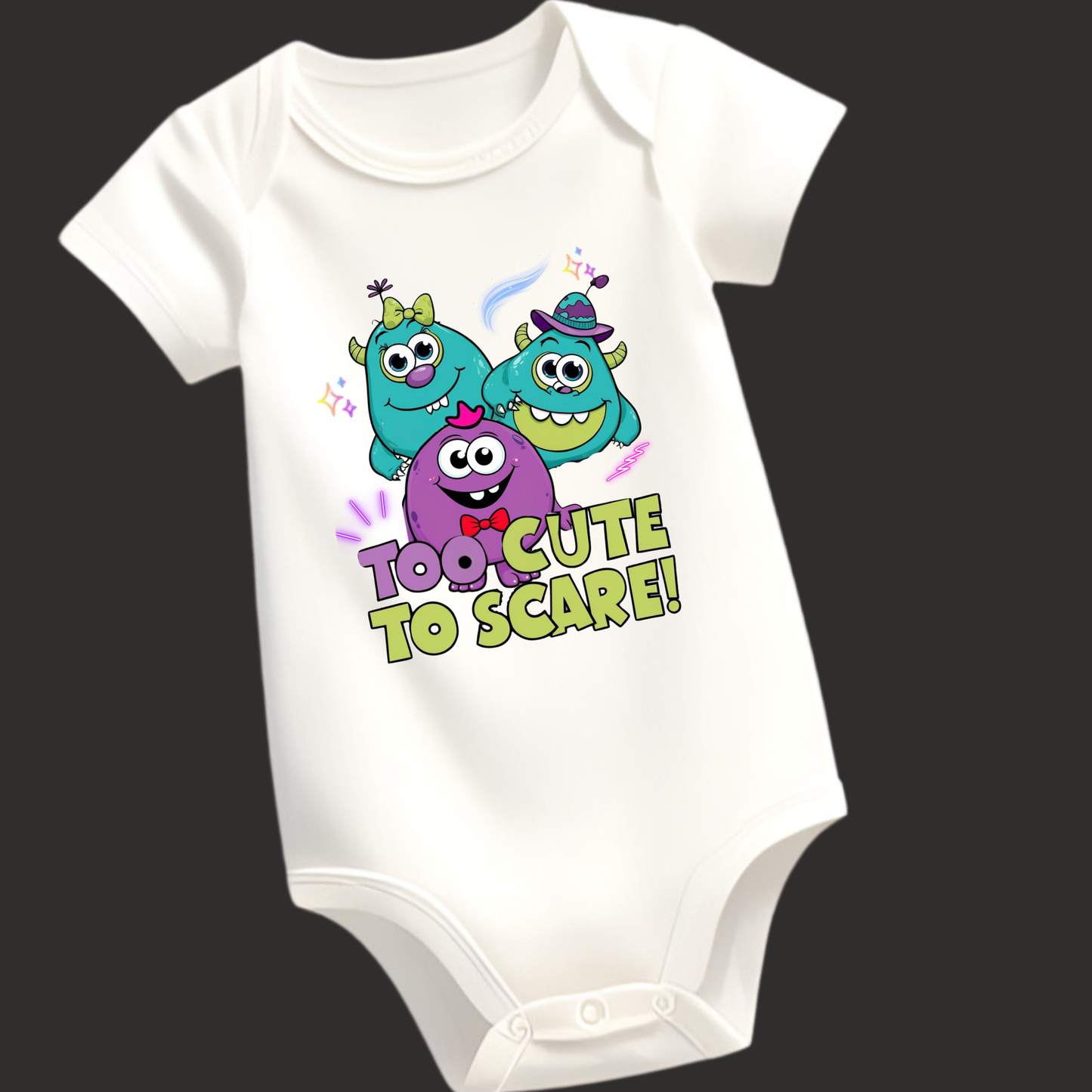 Too Cute to Scare – Adorable Baby Romper