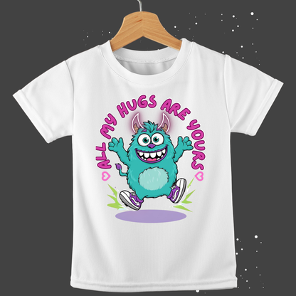 All My Hugs Are Yours – Adorable Kids T-Shirt