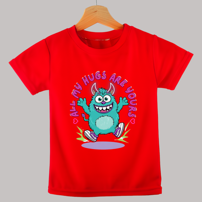 All My Hugs Are Yours – Adorable Kids T-Shirt