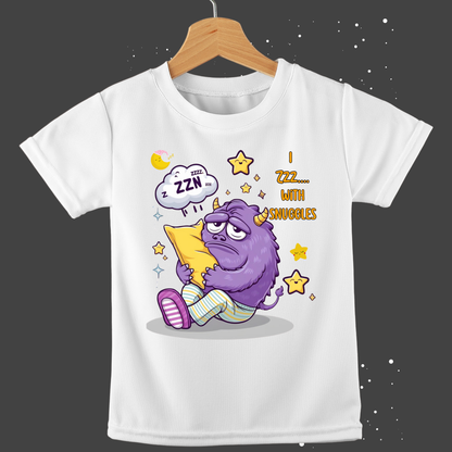 I Zzz.... with Snuggles – Cozy Kids T-Shirt