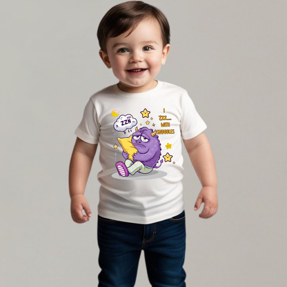 I Zzz.... with Snuggles – Cozy Kids T-Shirt