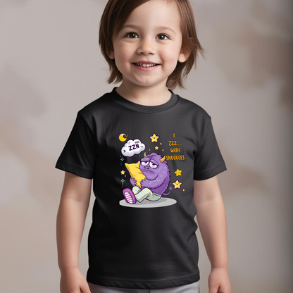 I Zzz.... with Snuggles – Cozy Kids T-Shirt