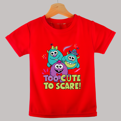 Too Cute to Scare – Adorable Kids T-Shirt