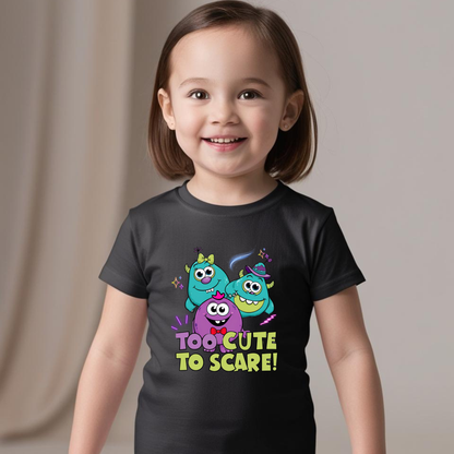 Too Cute to Scare – Adorable Kids T-Shirt