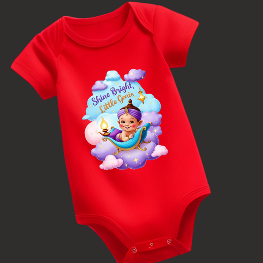 ✨ Shine Bright, Little Genie – Magical Romper for Tiny Dreamers!