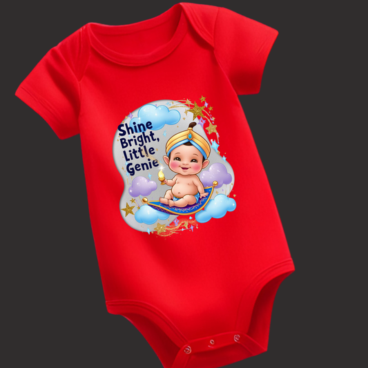 ✨ Shine Bright, Little Genie – Magical Romper for Tiny Dreamers!