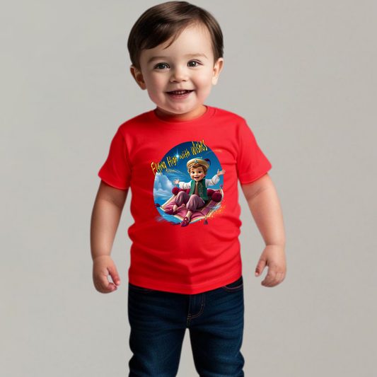 Flying High with Wishes – Magical Toddler Tee