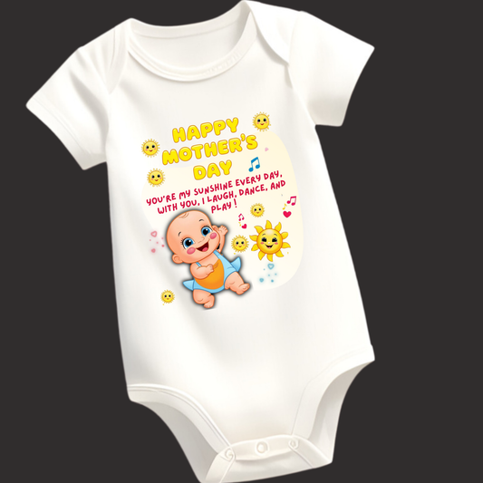 You Are My Sunshine Everyday – Mother's Day  Romper (unisex)