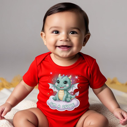 Lil' Dragon Collection – "I'm a Cutie" Romper