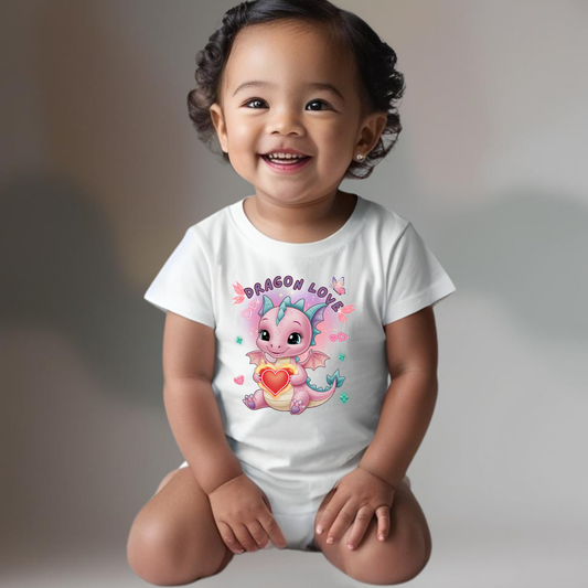 Lil' Dragon Collection – "Dragon Love" Romper