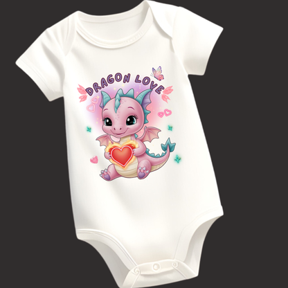 Lil' Dragon Collection – "Dragon Love" Romper