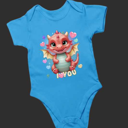 Lil' Dragon Collection – "I Love You" Romper