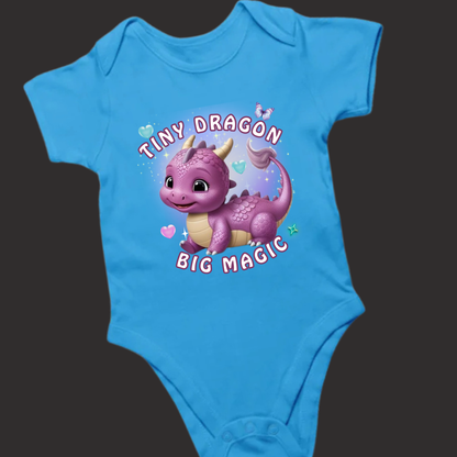 Lil' Dragon Collection – "Tiny Dragon, Big Magic" Romper