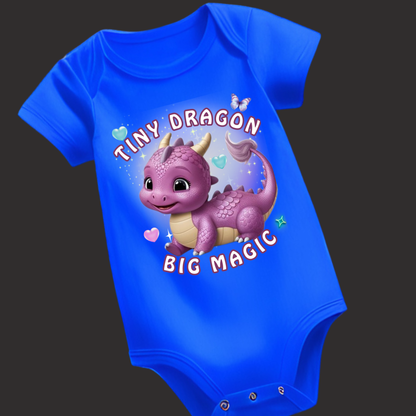 Lil' Dragon Collection – "Tiny Dragon, Big Magic" Romper