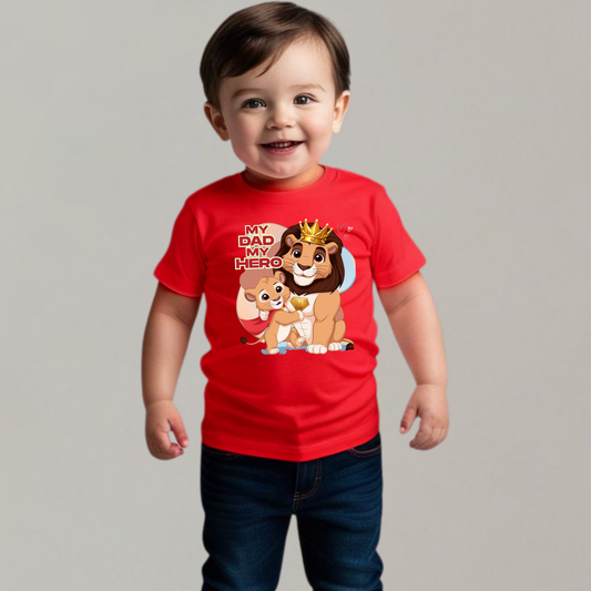 My Dad, My Hero – Toddler T-Shirt | Super Dad Edition