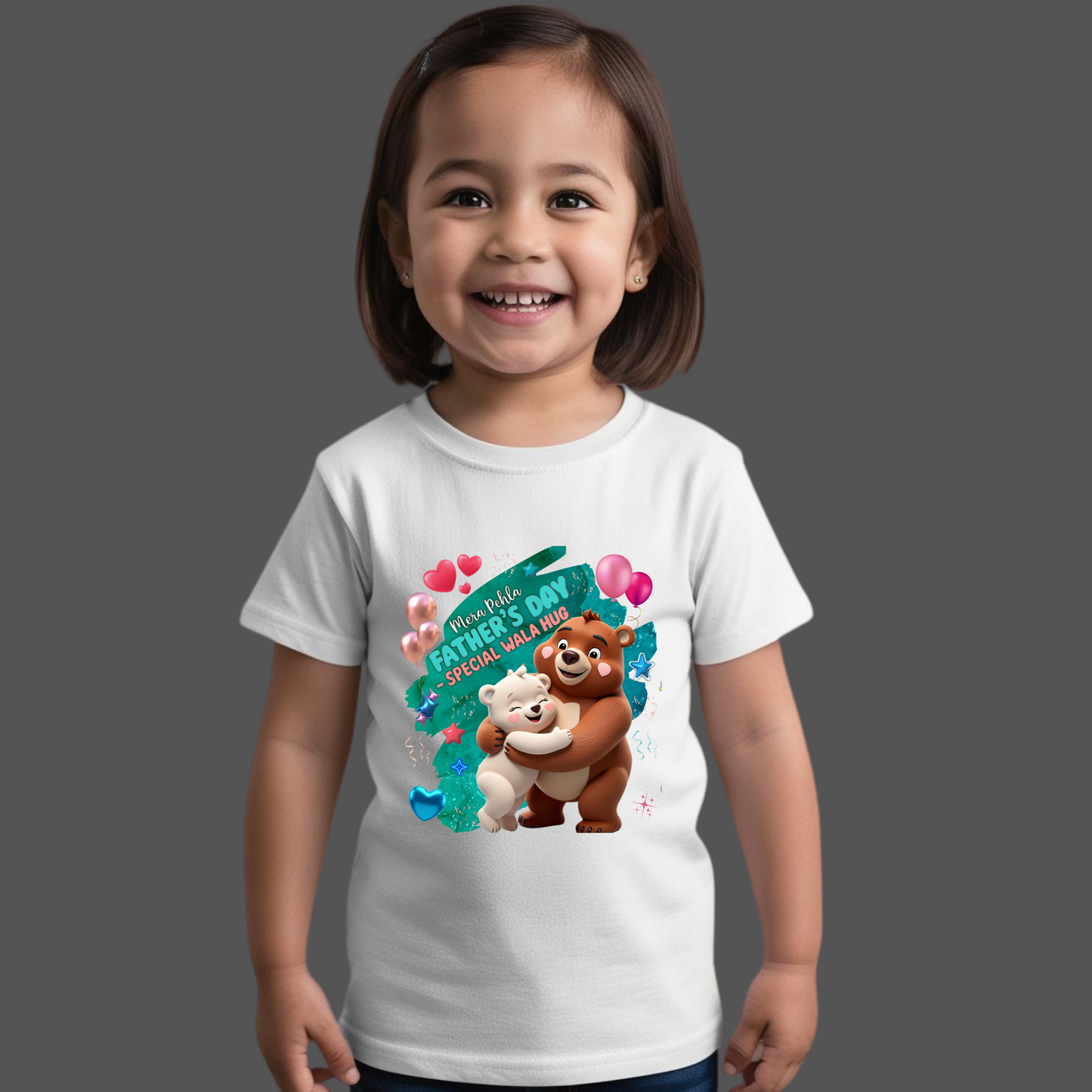 Mera Pehla Father’s Day – Special Wala Hug | Toddler T-Shirt