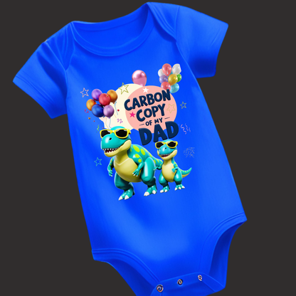 Carbon Copy of My Dad | Baby Romper