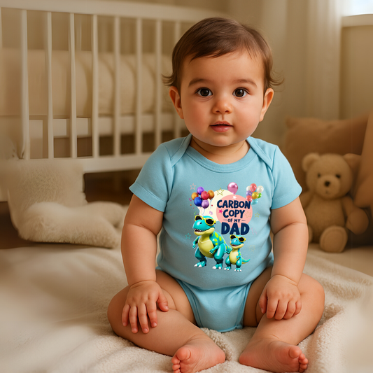 Carbon Copy of My Dad | Baby Romper
