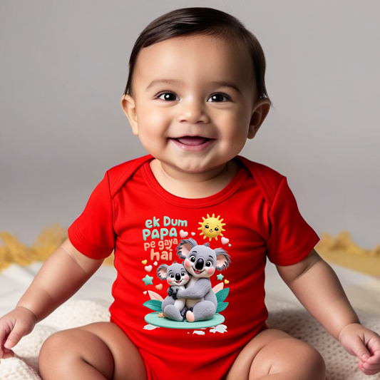 Ek Dum Papa Pe Gaya Hai | Baby Romper