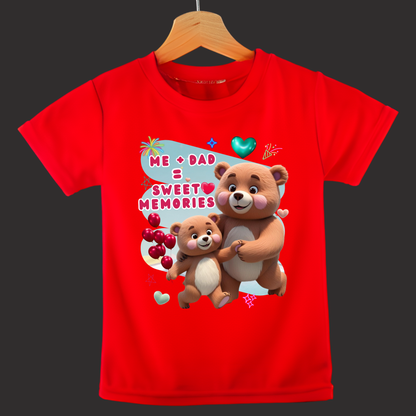 Me + Dad = Sweet Memories | Toddler T-Shirt