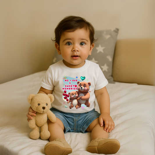 Me + Dad = Sweet Memories | Toddler T-Shirt