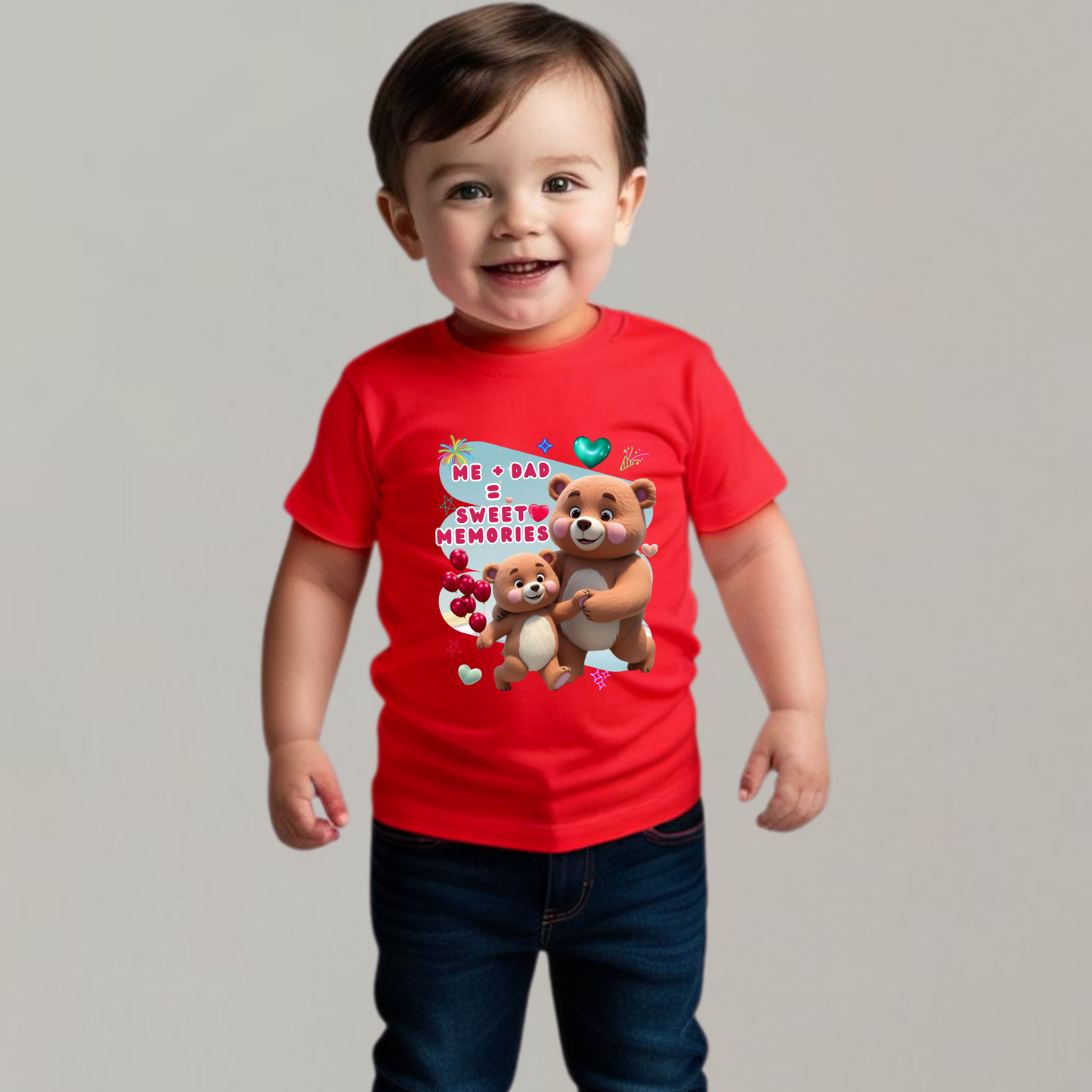 Me + Dad = Sweet Memories | Toddler T-Shirt
