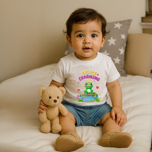Prince Charming Toddler T-Shirt | Cute Baby Boy Tee | 100% Cotton