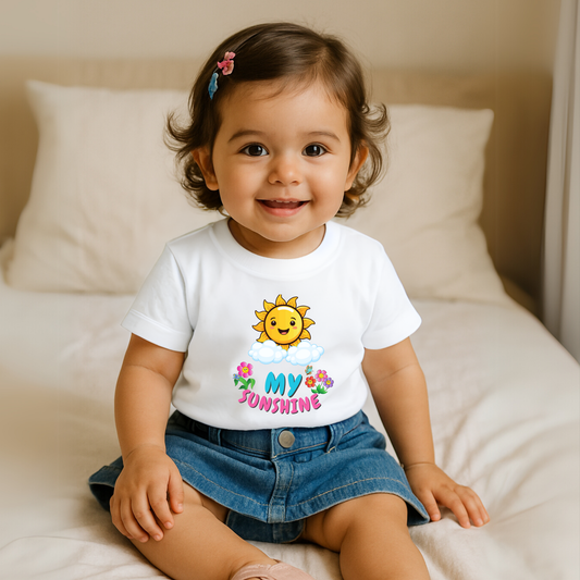 My Sunshine Tshirt | Unisex Crew Neck T-Shirt | Mini Tots