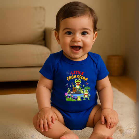 Little Croakstar Baby Romper - Baby  Rompers