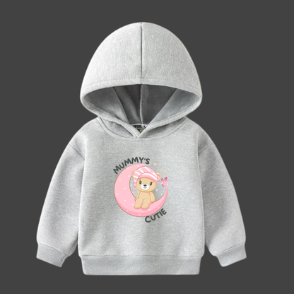 Cute Toddler  Hoodie Sweatshirt - Long Sleeves, Pocket-Free | Unisex