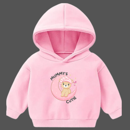 Cute Toddler  Hoodie Sweatshirt - Long Sleeves, Pocket-Free | Unisex