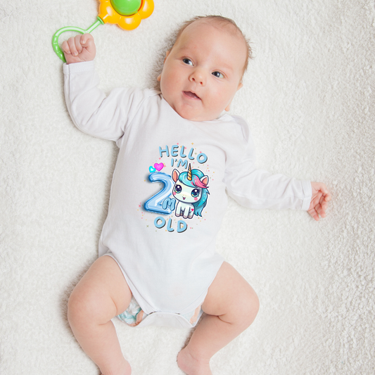 Adorable Baby Milestone Rompers | 2 month old | Soft & Comfy Cotton