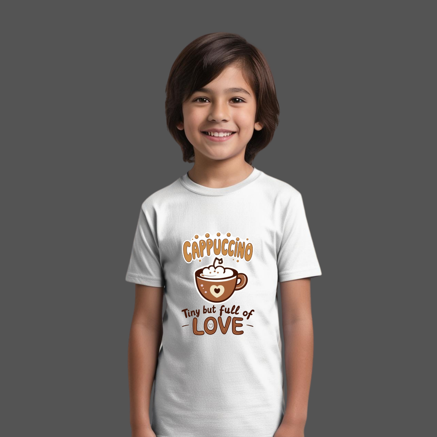 Mom and Baby T-Shirt Set – Coffee & Cappuccino Matching Design