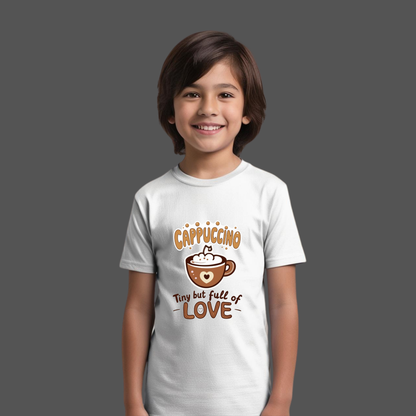 Mom and Baby T-Shirt Set – Coffee & Cappuccino Matching Design