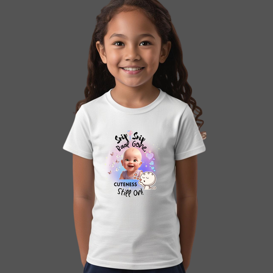 Customized Mundan Ceremony T-Shirt – Celebrate Baby’s First Haircut in Style - Girls