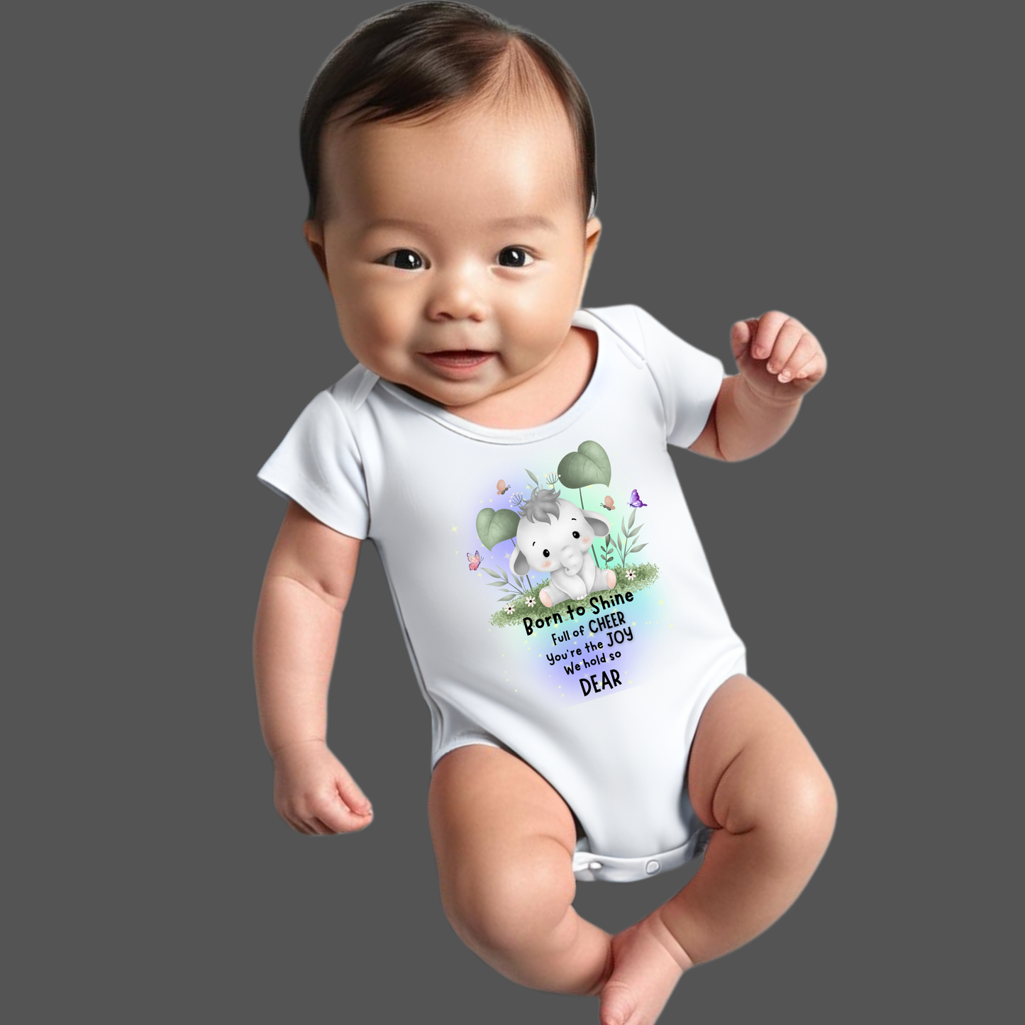 Welcome Home Baby Romper - Unisex -(0-12 months) ( Unisex)