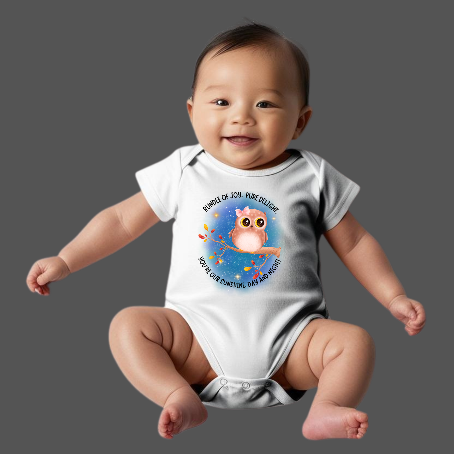 Welcome Home Baby Romper - Unisex -(0-12 months)