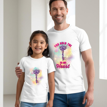 Dad & Baby Matching T-Shirts – Perfect Custom Combo for Special Occasions