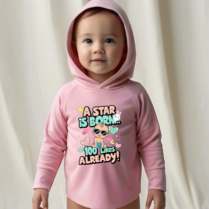 A Star is Born" Toddler Hoodie – 100 Likes Already!